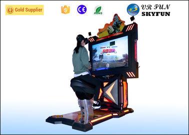 Mesin Game Arcade Peralatan Virtual Reality Horse Amusement Park Dengan Game VR