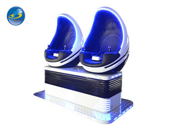 Mesin Fiberglass Bahan 9D VR Telur Kursi Game Untuk Taman Hiburan