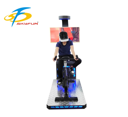 Riding Simulator VR Fitness Equipment. Simulator Sepeda VR. China VR Produsen Sepeda SKYFUN.
