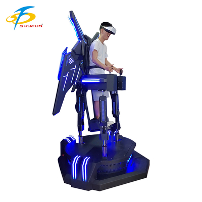 Simulator Penerbangan VR – Pengalaman Terbang VR 9D Imersif dengan Getaran Atas-Bawah, Kontrol Interaktif, dan Efek LED