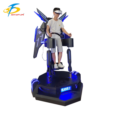 Simulator Penerbangan VR – Pengalaman Terbang VR 9D Imersif dengan Getaran Atas-Bawah, Kontrol Interaktif, dan Efek LED