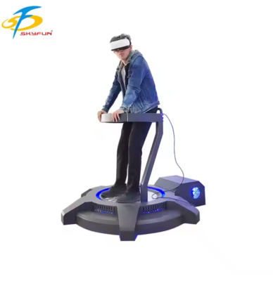 Mesin Gemetar VR – Simulator VR Ringkas dengan Platform Bergetar, Layar Sentuh 22 inci, 100+ Video VR