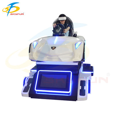 Mesin Simulator Mobil VR Super Racing – Pengalaman Berkendara Gerak 4-Sumbu yang Imersif dengan Layar 32 Inci, Kontrol Logitech & Dukungan Multiplayer