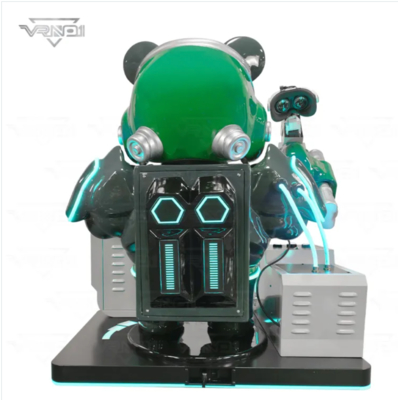 VR Panda Soldier ️ Mesin Penembakan VR Interaktif Mutakhir dengan 7 Game, Dispenser Mainan, Dukungan Multi Pembayaran & Desain Panda yang Dapat Dikustomisasi untuk Arcade