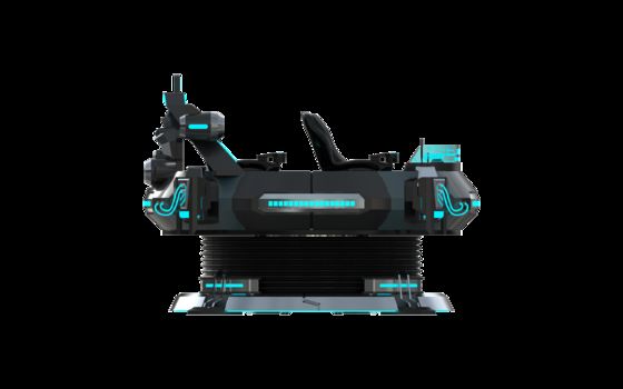 Disesuaikan FUN UFO 5 Seat VR Cinema Simulator∙ Multiplayer 9D VR Motion Ride dengan DPVR Glasses, 32-Inch Monitor, Always Wire Loop yang andal & Sistem Gerak Besar ∙ SKYFUN