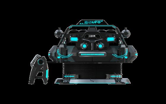 Disesuaikan FUN UFO 5 Seat VR Cinema Simulator∙ Multiplayer 9D VR Motion Ride dengan DPVR Glasses, 32-Inch Monitor, Always Wire Loop yang andal & Sistem Gerak Besar ∙ SKYFUN