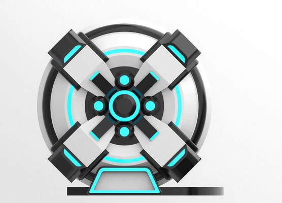 Simulator Bioskop VR 2 Kursi Mesin Waktu yang Menyenangkan | Gerakan Engkol, Desain Fiberglass, Dua Tempat Duduk untuk Orang Tua-Anak atau Pasangan, 56 Game, DPVR E3-S & Monitor Sentuh 44 Inci – Produsen SKYFUN