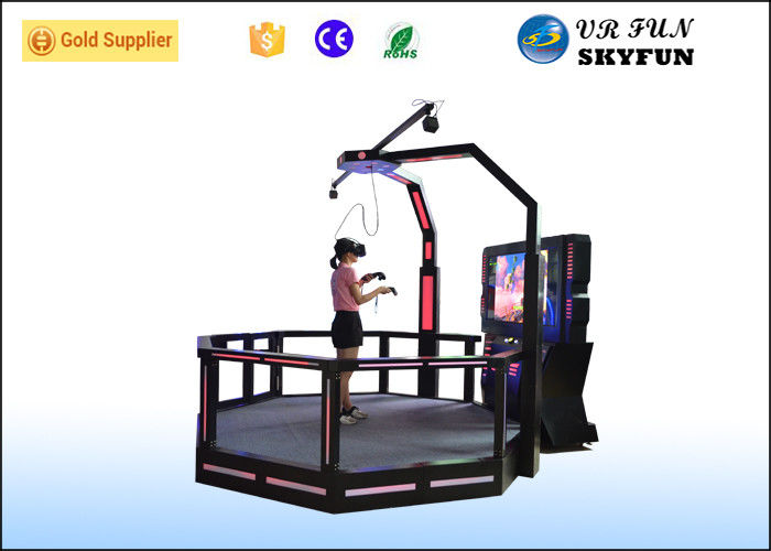 Big VR Standing Platform , Virtual Reality Gaming Platform For Amusement Park