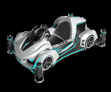 FUN 4 DOF Racing Car Simulator∙ 4 Axis Motion, Ultra-Large Curved LCD, Logitech G29 Steering Wheel, 5 Game, 42-Inch Monitor ∙ SKYFUN Manufacturer