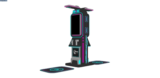 FUN Share VR Shooting Simulator ∙ Unmanned Coin & QR Payment, Low-Cost VR Shooting Ride, Android Custom Motherboard, Pico Enterprise Glasses