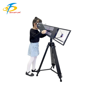 VR Crossing Bin 1 Kursi VR Cinema SF-A07 | Casing Portabel Berkualitas Tinggi, Baterai Tahan Lama, Headset VR All-in-One, Stabilitas Sekelas Kamera, 11 Game – Produsen SKYFUN