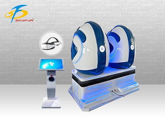 Portabel 360 Derajat Multi-Kursi 9D VR Cinema Simulator Untuk Pusat Perbelanjaan